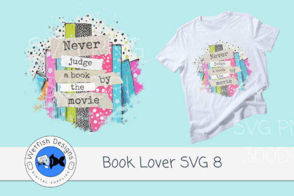 Book Lover SVG PNG Craft Graphic 8