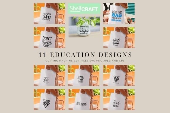 Celebrating Educators SVG Design Bundle