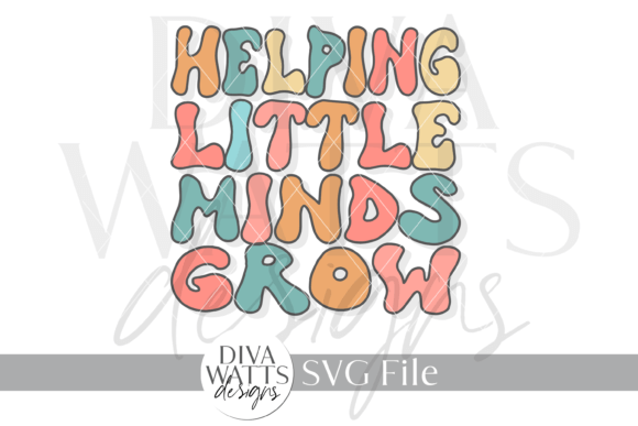 Helping Little Minds Grow Graphics