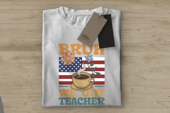 Patriotic Coffee Tshirt: Graphics & Crafts for Local Business