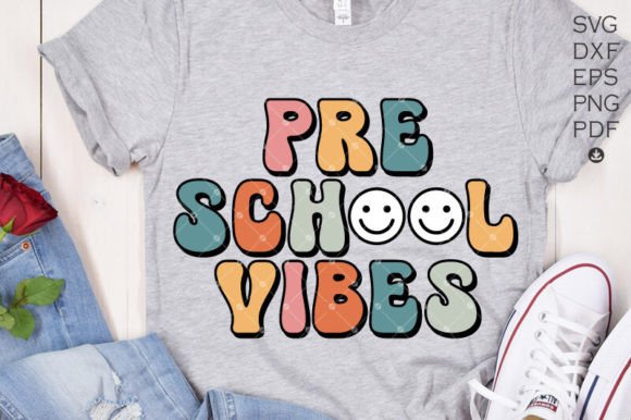 Preschool Teacher Png, Preschool Vibes Graphics and Crafts